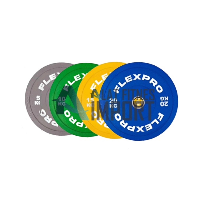 Flexpro Elite Colored Bumper Plate 5kg - 20kg - Image 1