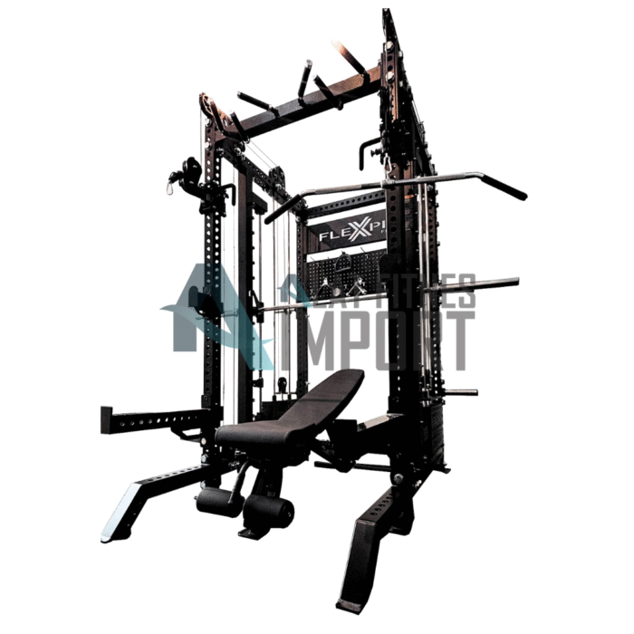 Flexpro Titan Series Multifunctional Smith Machine Commercial Grade Fitness Gym - Image 1