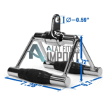 Ironbull Seated Row Handle Single Bar Grip Cable Attachment - Image 4