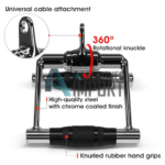 Ironbull Seated Row Handle Single Bar Grip Cable Attachment - Image 3