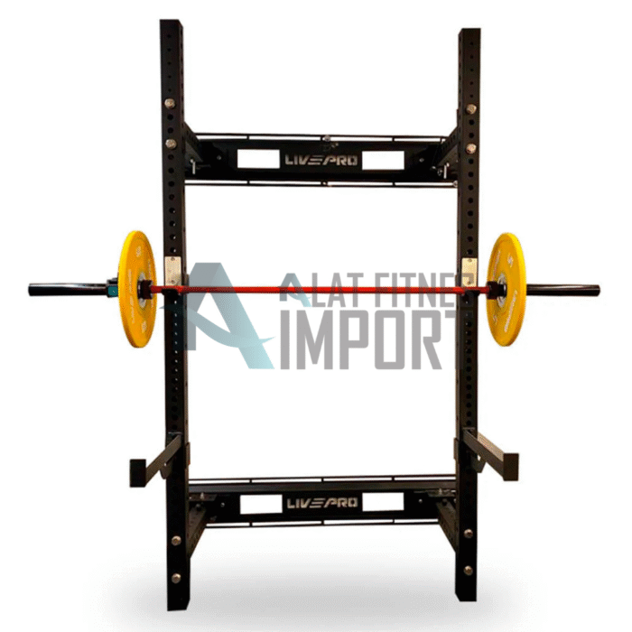 Livepro Folding Squat Rack - Image 4