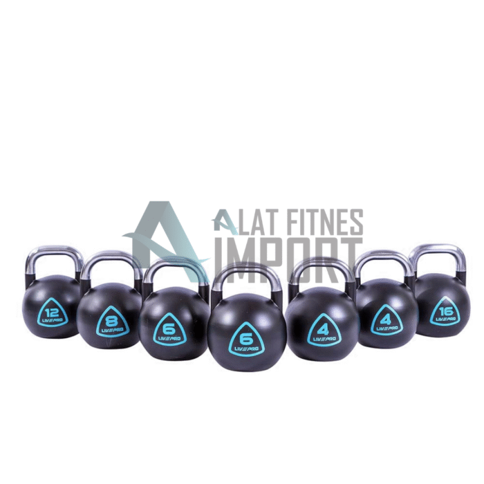 Livepro Kettlebell Competition Steel Kettle Bell Urethane 4Kg LP8042 - Image 1