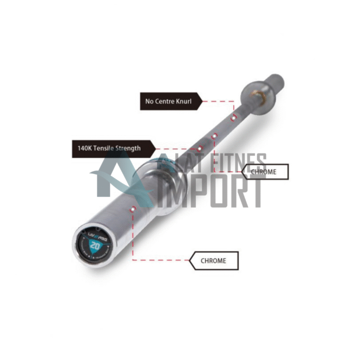 Livepro Olympic Men Elite Weightlifting Bar LP8052 - Image 2