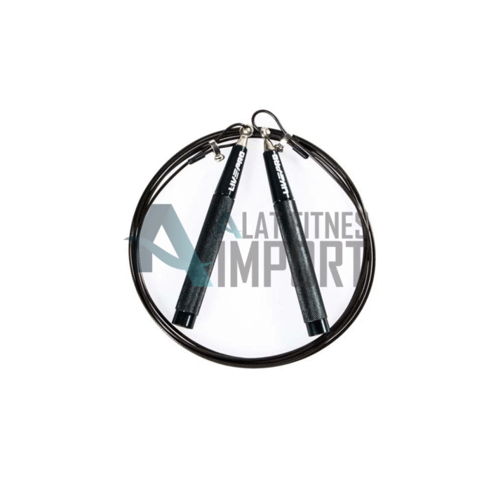Livepro Speed Jump Rope Skipping Rope Silver & Black LP8283H - Image 1