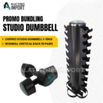 Livepro Studio Dumbbell 1-10kg + Vertical Dumbbell Rack 10pairs
