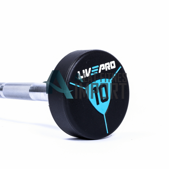 Livepro Urethane Barbells Set LP8010 - Image 2