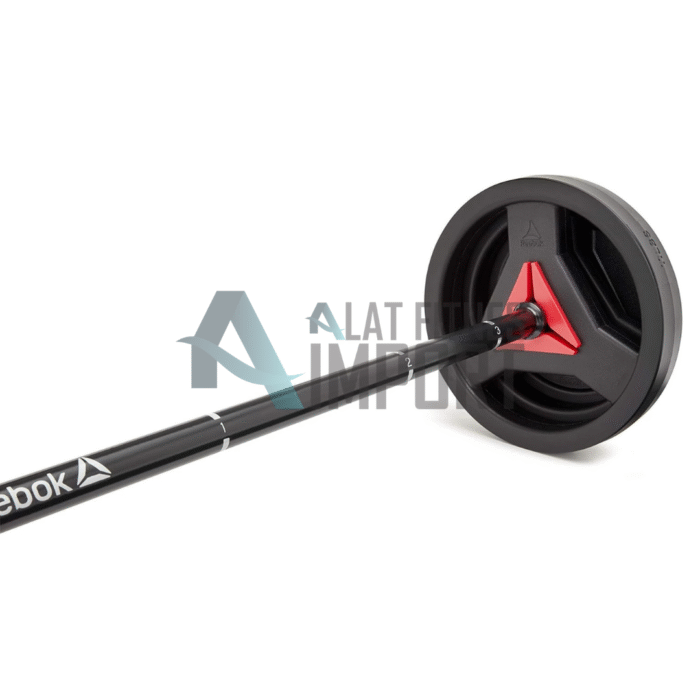 Reebok Weight Pump Set 20Kg Barbell Dumbbell Straight Bar Fitness - Image 3