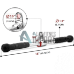 Ironbull Straight Handle Bar Biceps Triceps Cable Attachment - Image 4