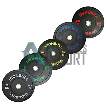 Ironbull Bumper Plate Set 5-25kg 5cm