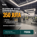 Paket Alat Gym Komersial 350 Juta