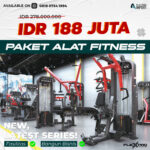 Paket Alat Fitness 188 Juta
