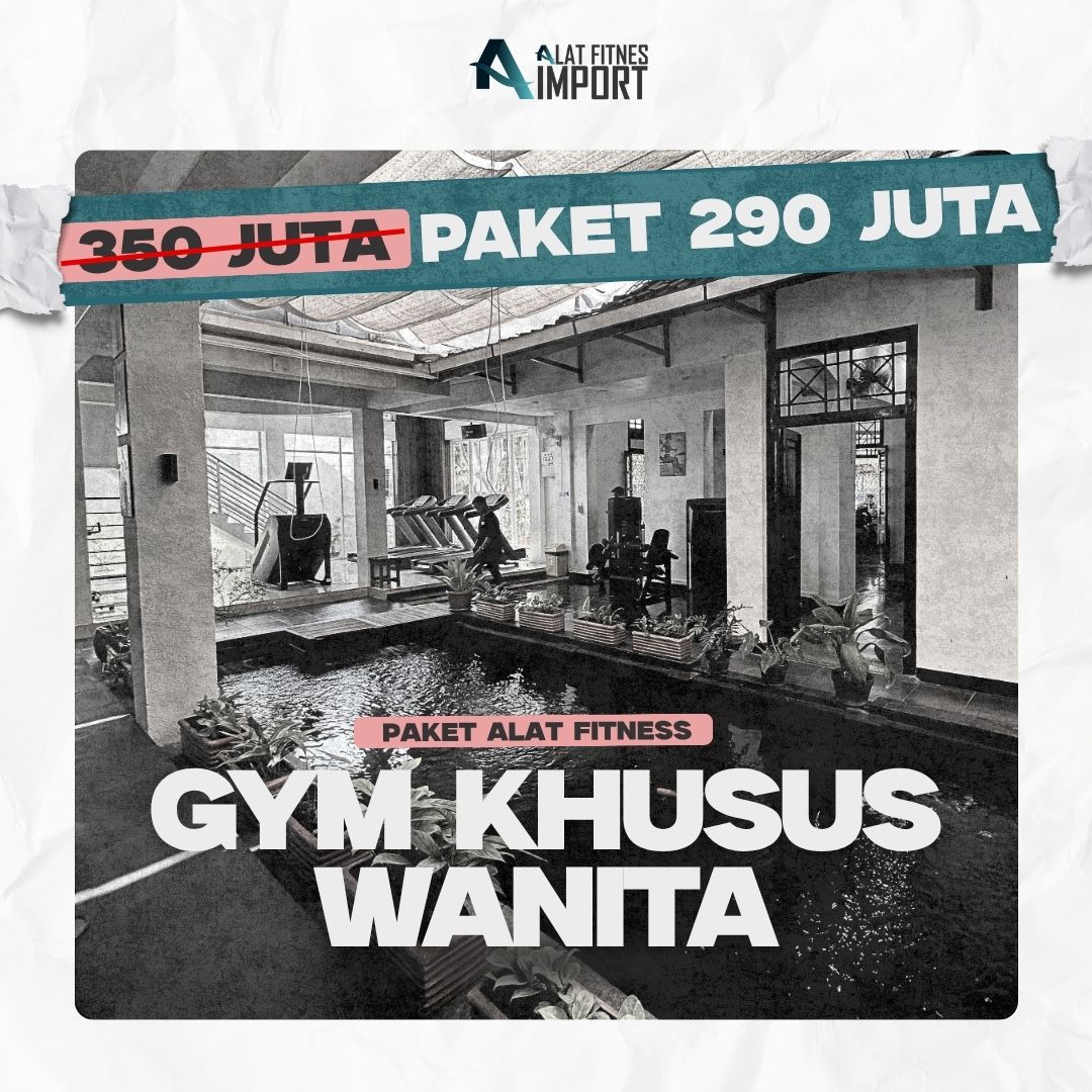 290 1 Paket Alat Fitness 290 Juta Khusus Wanita - Image 1