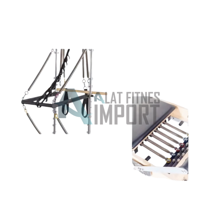 Alumunium Alloy Small Reformer with Tower | Pilates Reformer | BLOOMS BS-AT10 - Image 4