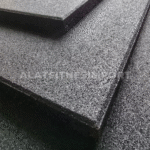 Rubber Floor | Flooring 50X50 Cm Tebal 20mm Hitam Polos - Image 4