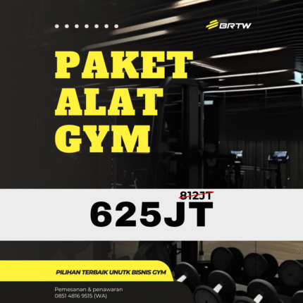 Paket Alat Gym 625 Juta