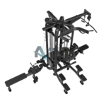 BRTW Multi Jungle 4 Stack BH62 – Alat Gym Multifungsi Multi Station Commercial untuk Fitness Center - Image 3