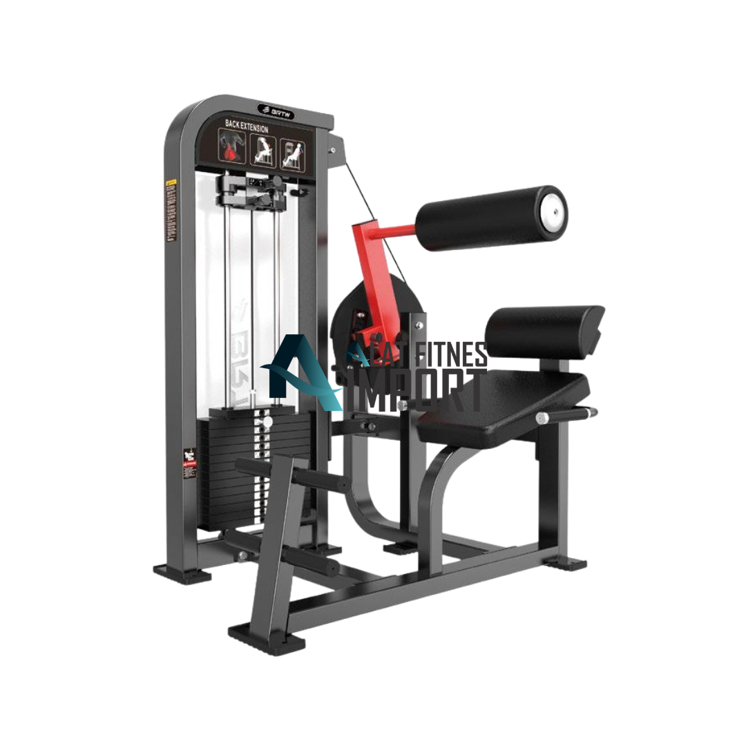 HS21 WEB BRTW Back Extension HS21 | Alat Fitness Punggung untuk Gym Komersial - Image 1