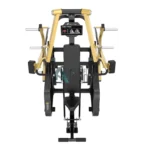 Alat fitness BRTW Chest Press PL01 dengan sistem plate loaded untuk latihan dada