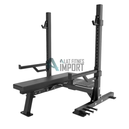 Bangku fitness BRTW Flat Olympic Bench PS14 untuk latihan bench press