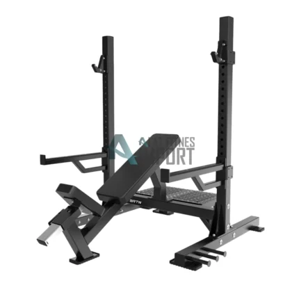 Bangku fitness BRTW Incline Olympic Bench PS15 untuk latihan dada atas