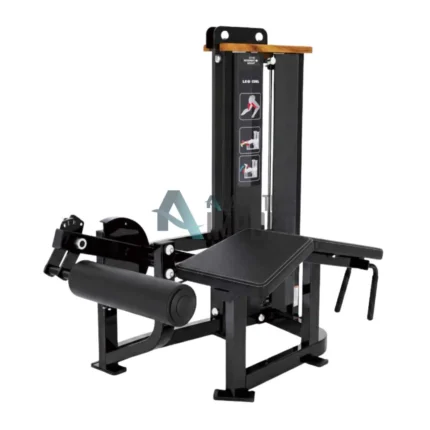 Alat fitness DHZ Leg Curl SM5001 untuk latihan otot paha belakang