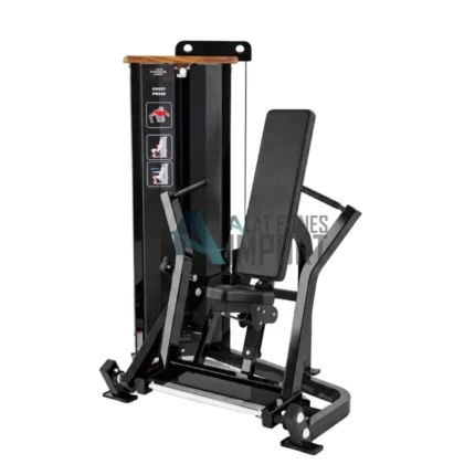 Alat fitness DHZ Chest Press SM5008 untuk latihan otot dada
